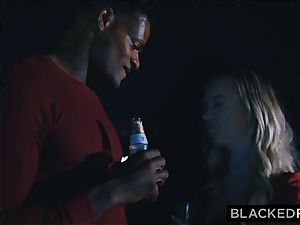 BLACKEDRAW beau with cuckold dream shares his platinum-blonde girlfriend
