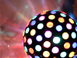 wondrous immense titted disco ball stunner